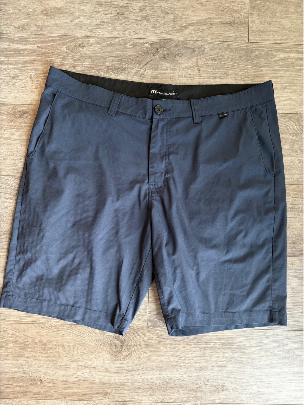 TravisMathew Golf Shorts — Navy, Size 38